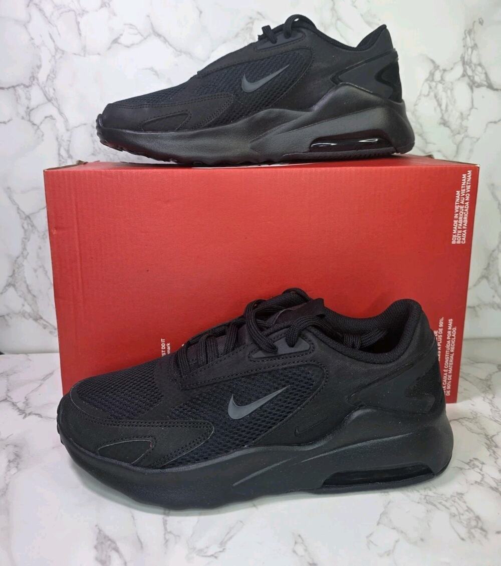 MEN'S SIZE 7 Nike Air Max Bolt Triple Black Shoes Running Sneakers CU4151 001